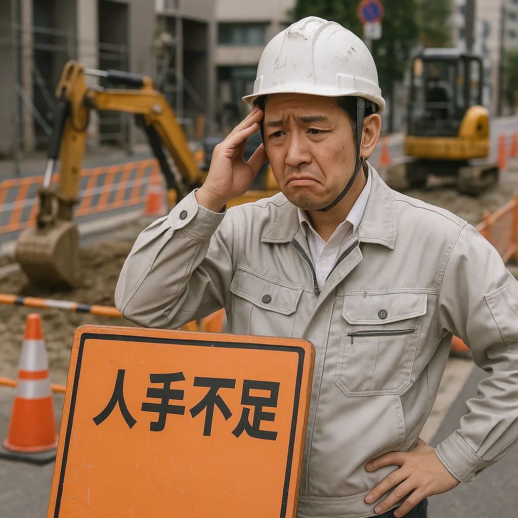 現場作業員が足りない!深刻化する人手不足の現状とその対策とは?